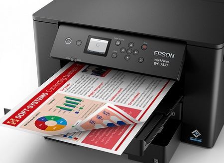 Epson выпустила принтер WorkForce Pro WF-7310 для небольших офисов